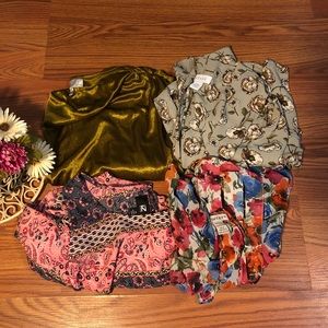 Bundle of 4 tops